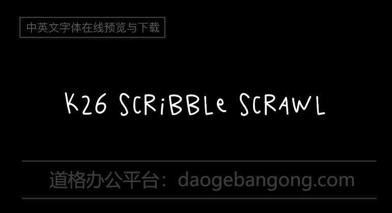 K26 Scribble Scrawl