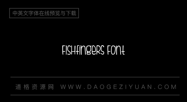 FISHfingers Font