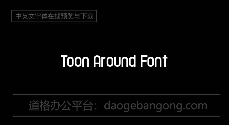 Toon Around Font