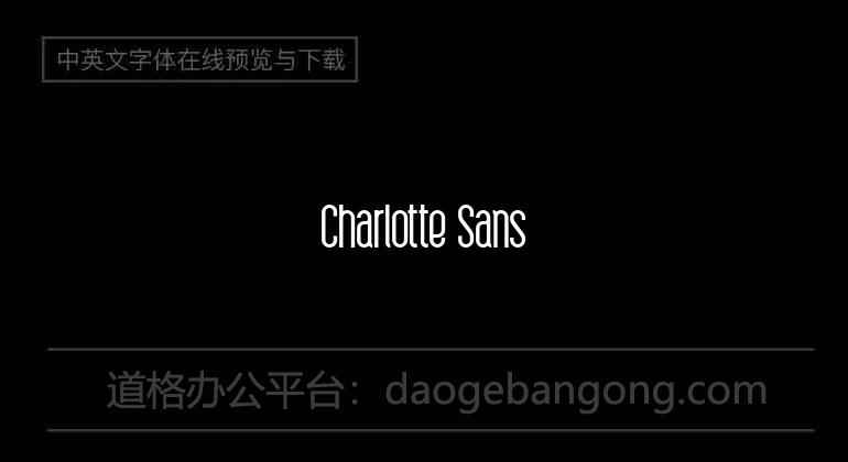 Charlotte Sans