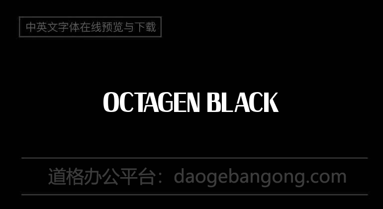Octagen Black