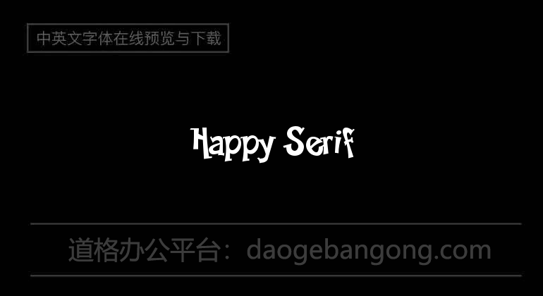 Happy Serif