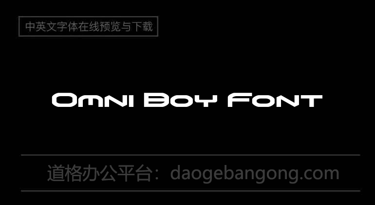 Omni Boy Font