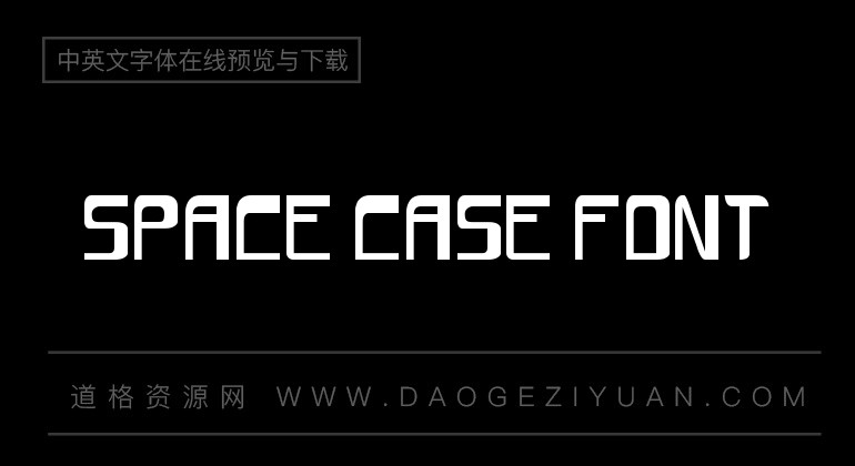 space case Font