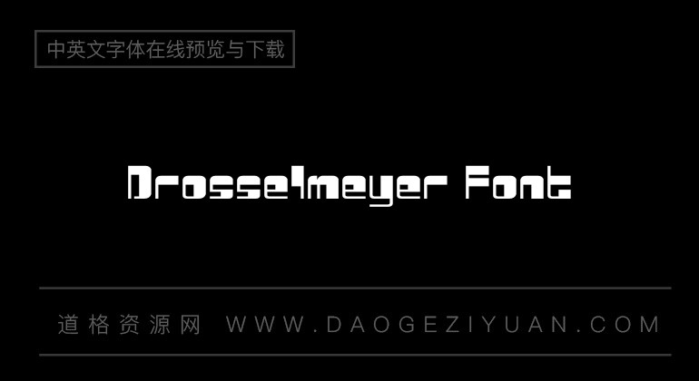 Drosselmeyer Font