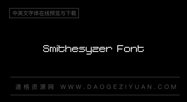 Smithesyzer Font