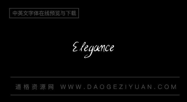 Elegance