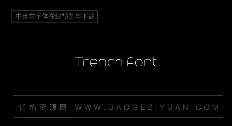 Trench Font