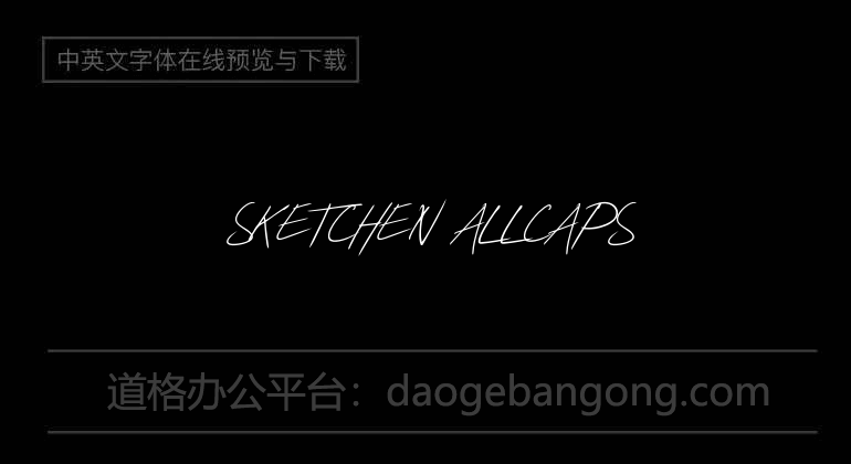 Sketchen Allcaps