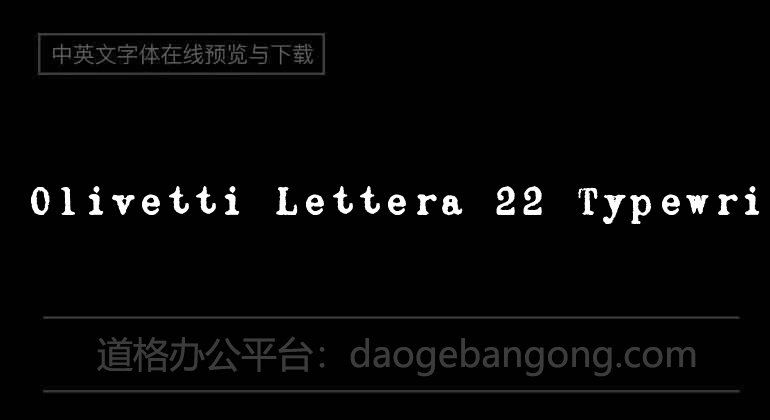 zai Olivetti Lettera 22 Typewriter