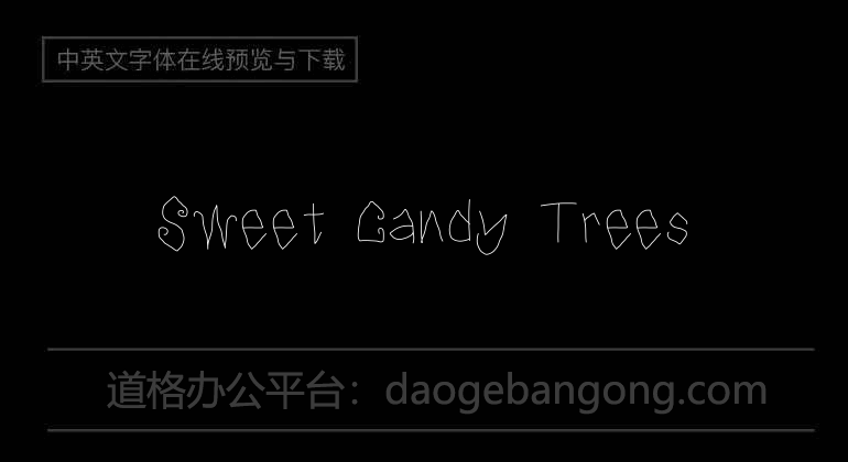 Sweet Candy Trees