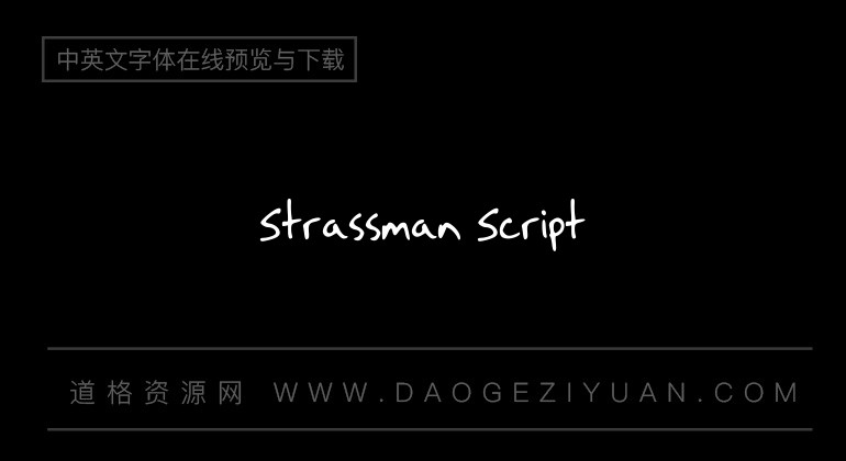 Strassman Script