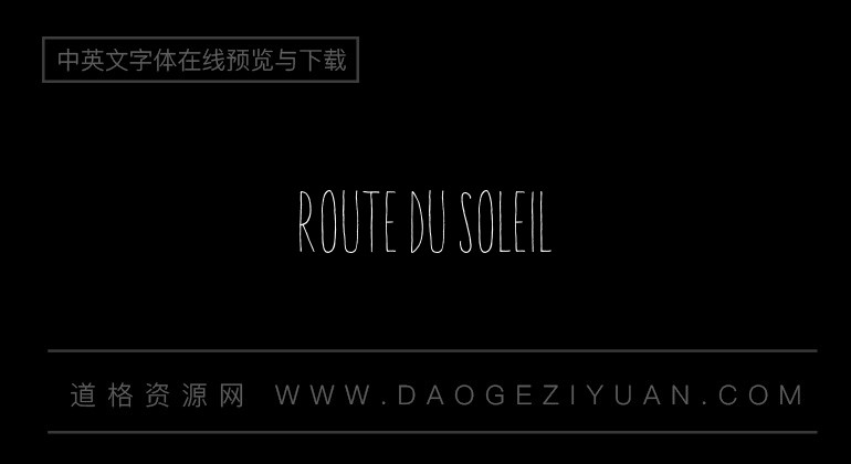Route Du Soleil