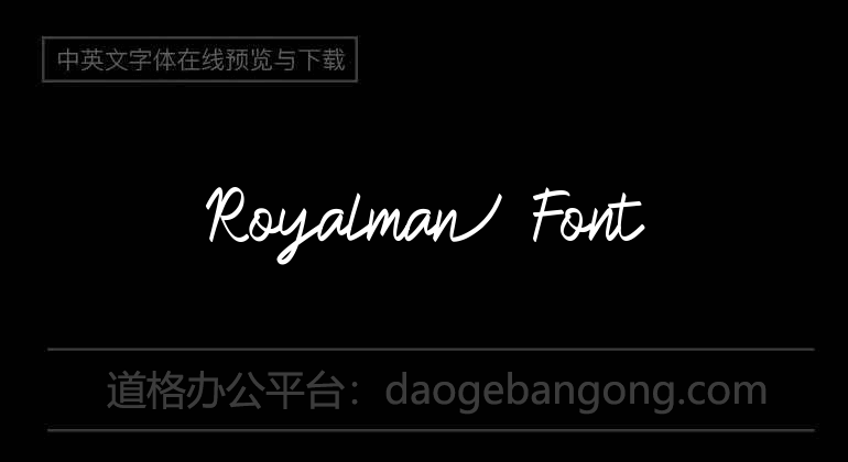 Royalman Font