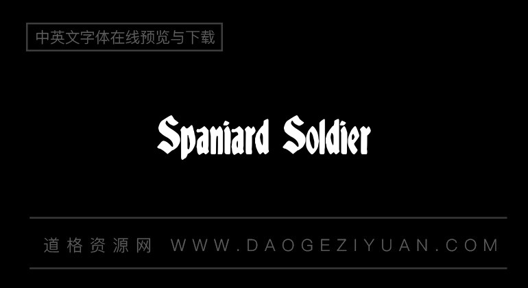 Spaniard Soldier