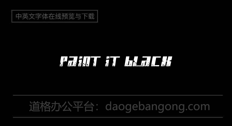 Paint It Black