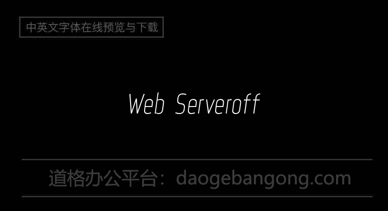 Web Serveroff