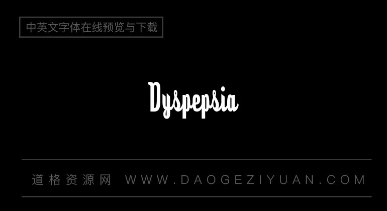 Dyspepsia