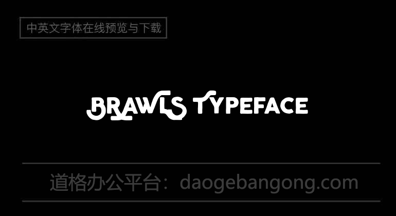 BRAWLS Typeface