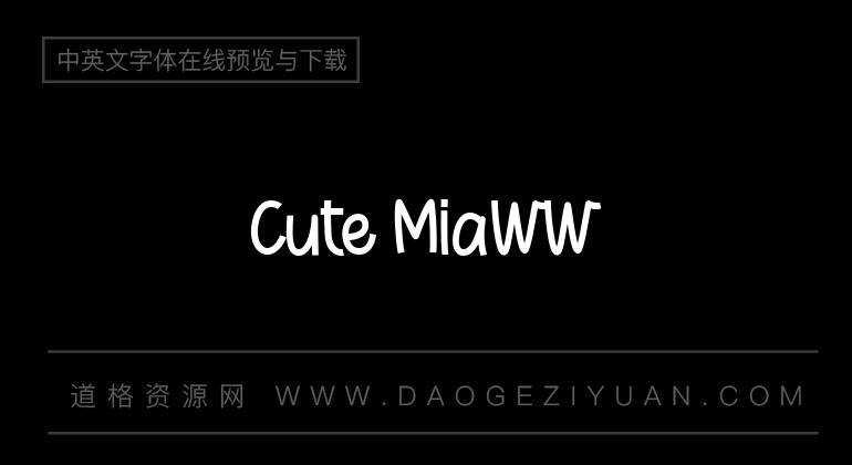 Cute Miaww