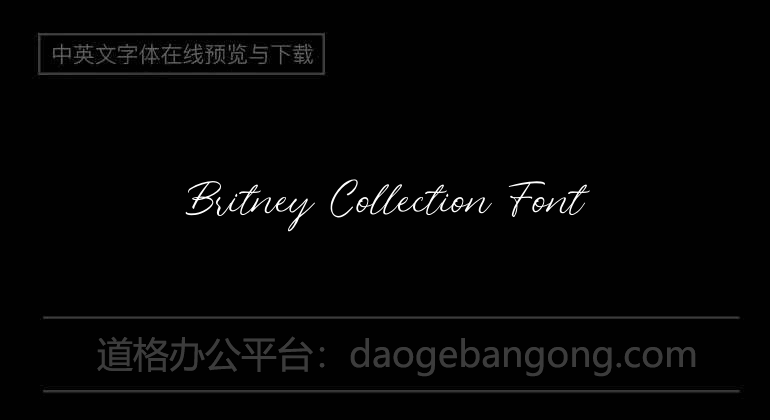 Britney Collection Font