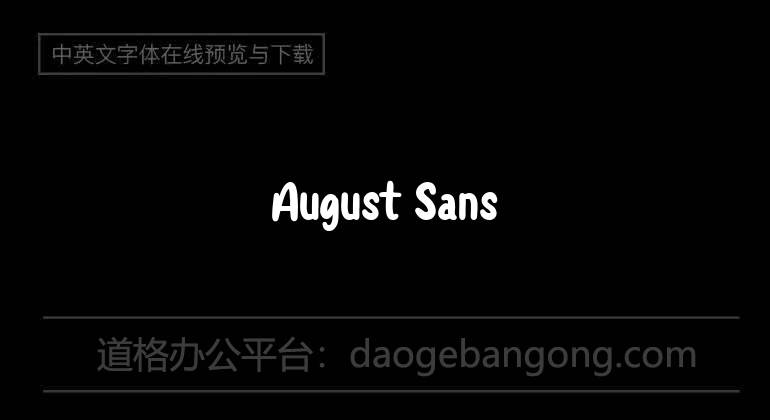 August Sans