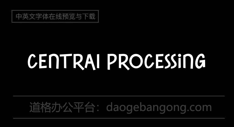 Central Processing