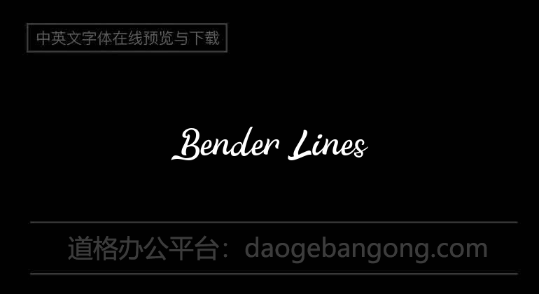 Bender Lines