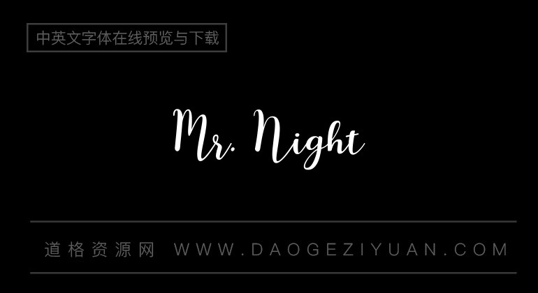 Mr. Night