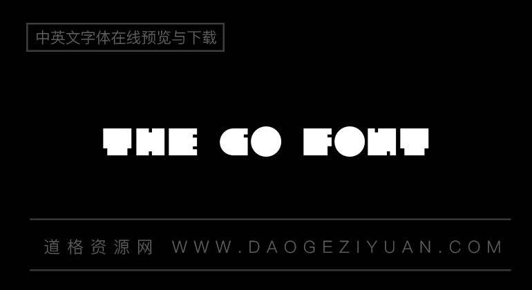 The Go Font