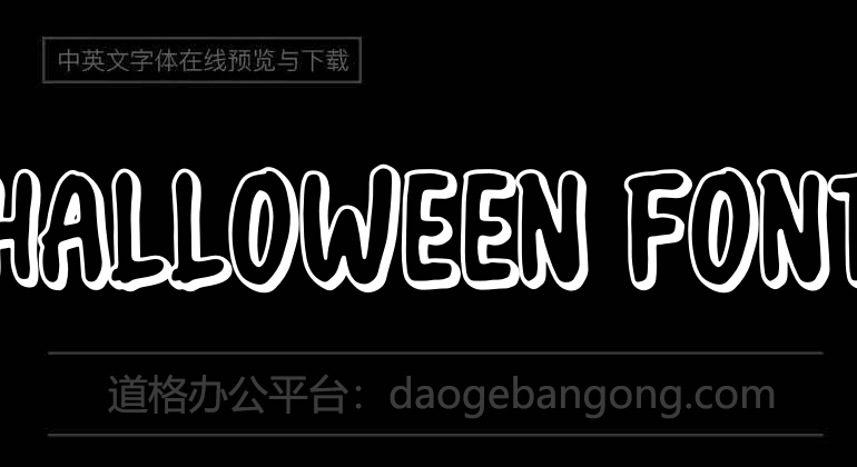halloween Font