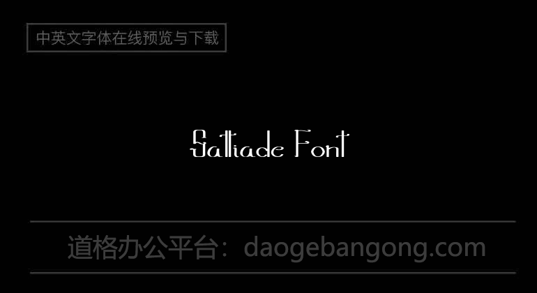 Sattiade Font