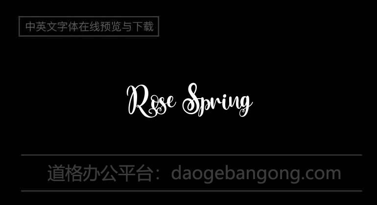 Rose Spring