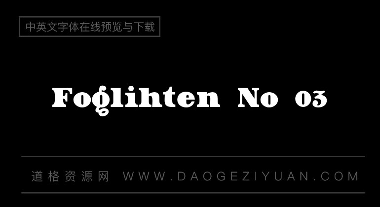 Foglihten No 03