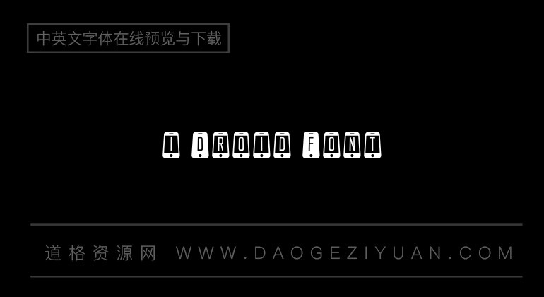 i Droid Font