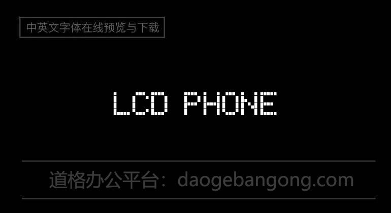LCD Phone