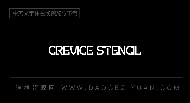 Crevice Stencil