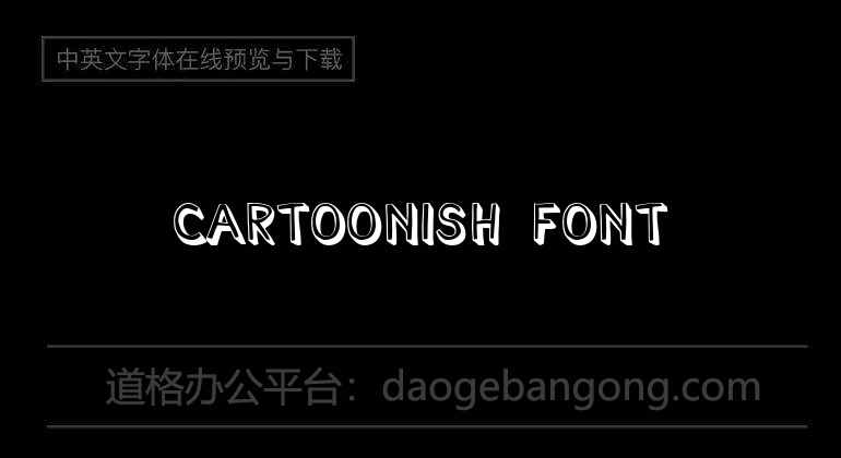 Cartoonish Font