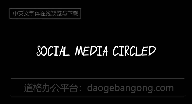 Social Media Circled