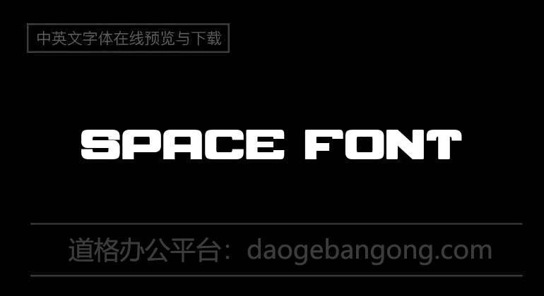 SPACE Font