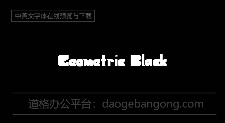 Geometric Black