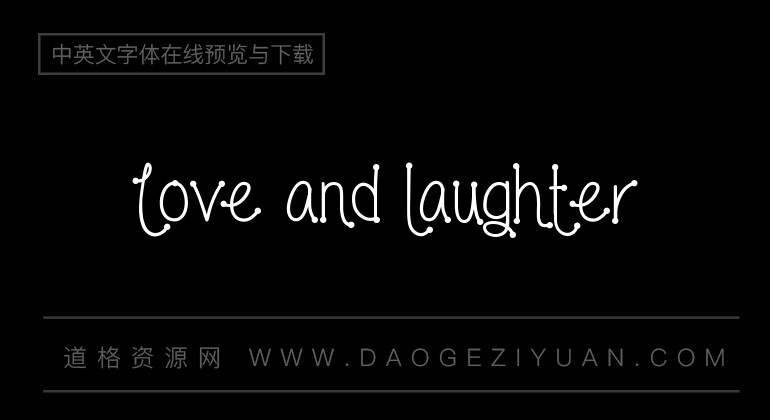 Love and laughter