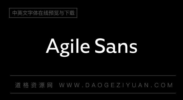 Agile Sans