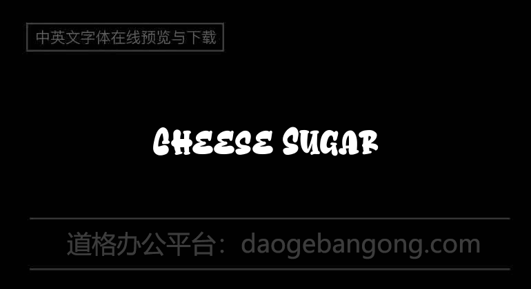 Cheese Sugar
