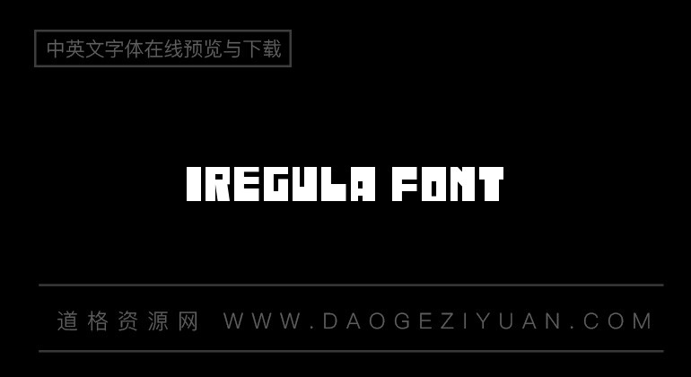 Iregula Font