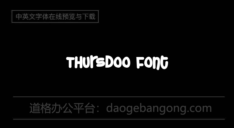 Thursdoo Font