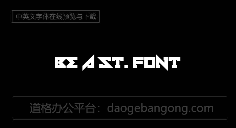 Be A St. Font