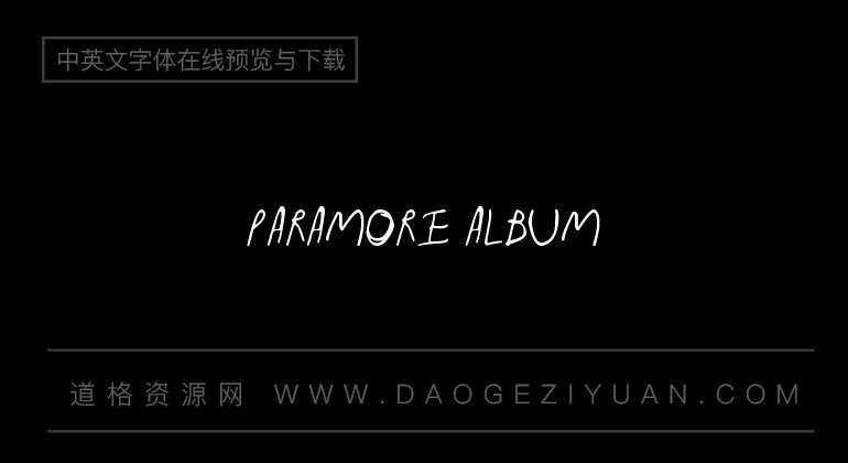 Paramore Album