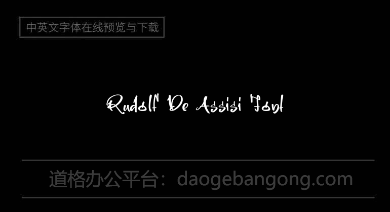 Rudolf De Assisi Font