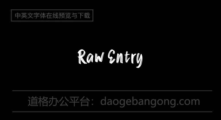 Raw Entry